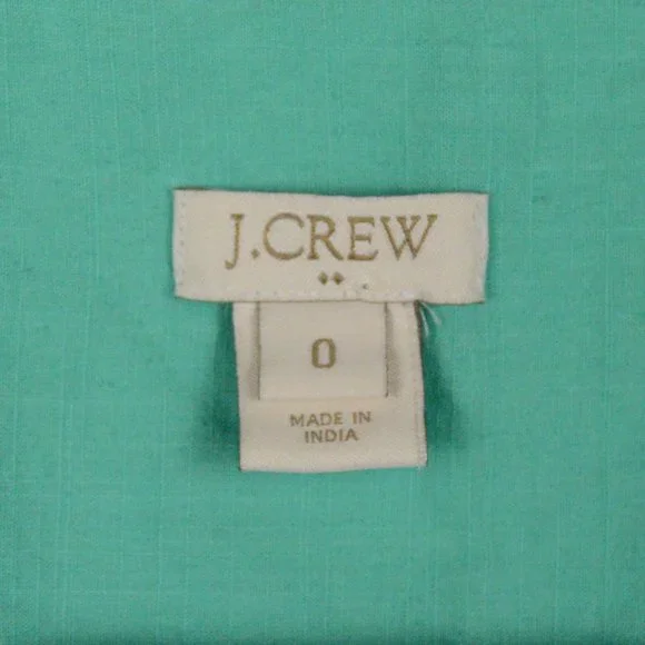 J. Crew Factory Mint Green Button Down Tank Top - Picture 4 of 7